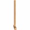 Ekena Millwork Portland Timber Gable Bracket, Western Red Cedar, 108"W x 58"H x 3 1/2"D x 3 1/2"F, 13/12 Pitch GBW108X58X0404POR00SWR - alternate 4